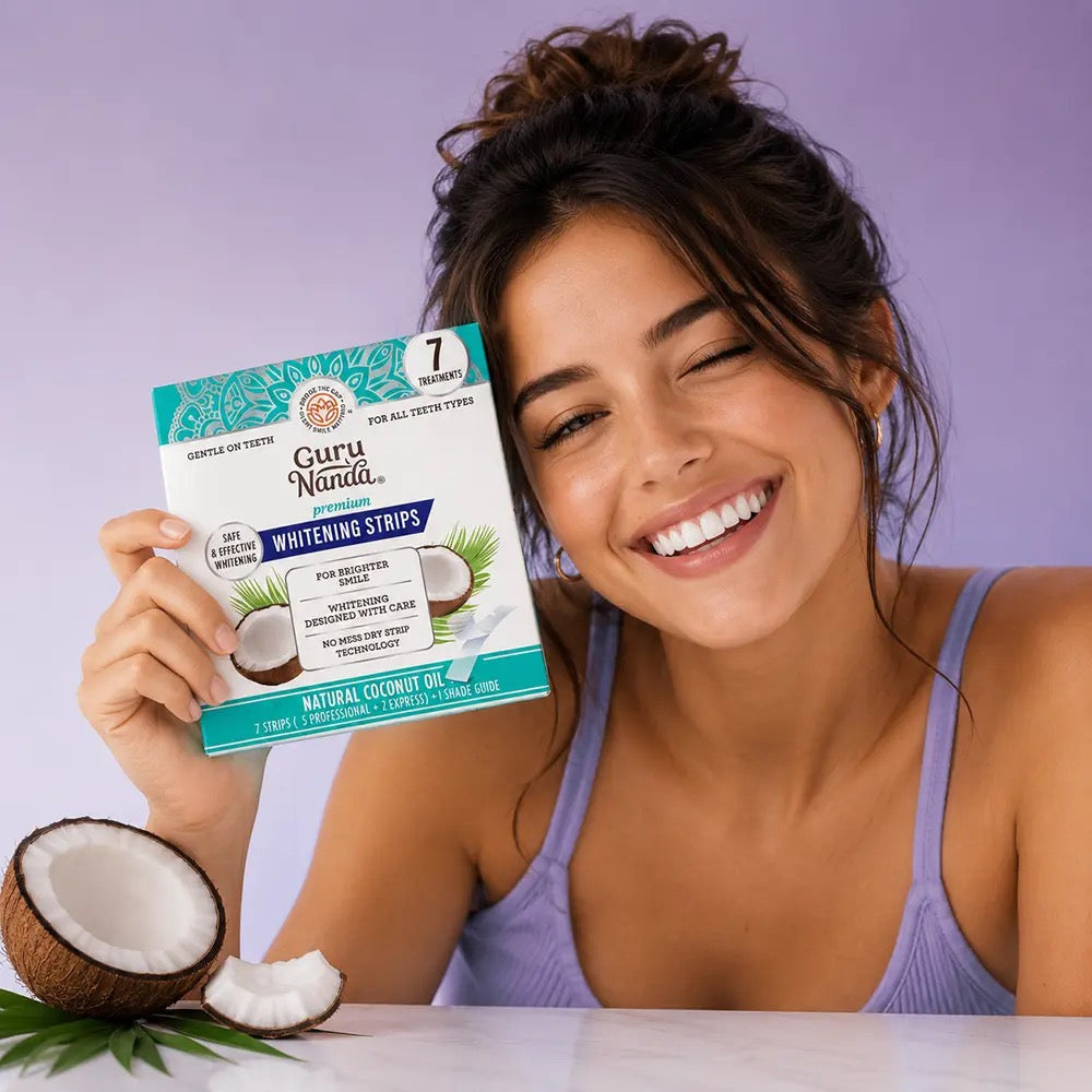 Teeth Whitening Strips (Coconut)